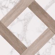 Плитка GOLDEN TILE Marmo Wood Grate білий 4V0880 40x40